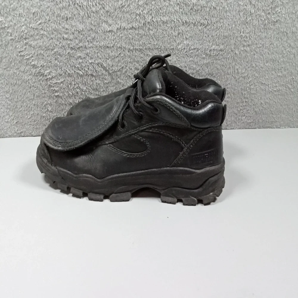 Worx by Red Wing Shoes 5601 Men Black Leather Metatarsal Steel Toe Work Boots 6M
